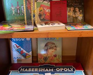 Habersham-opoly game & books