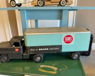 Marx 2-piece Sears Truck and Trailer