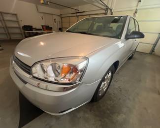 2004 CHEVROLET MALIBU LT V6 ,         179,600 miles   VIN: 1G1Zu54864F156726
ASKING: $1,599. (NO OTHER DISCOUNTS APPLY)