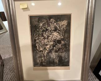 Dmitrij Plavinskij - Russian Etching Ruins on Fire