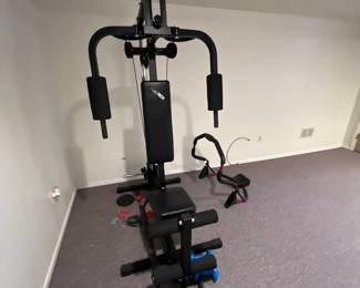 Multifunctional Indoor Triumph 4 Station Home Gym