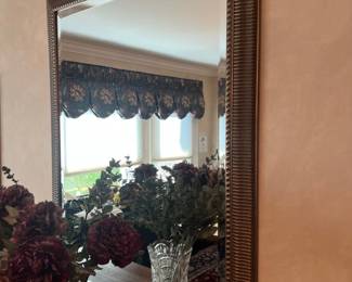 Pewter Rectangle Mirror