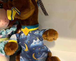 Vintage 1998 Cartoon Network Scooby Doo Nighttime Plush Toy