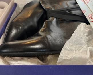 Stuart Weitzman Black Leather Boots 