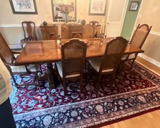 Wood Dining Room Set