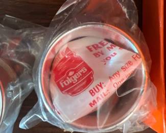 Folgers Silverplated Napkin Rings