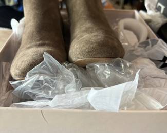 Ivanka Trump Brown Suede Boots 