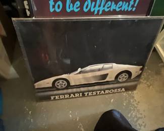 Ferrari Framed Print