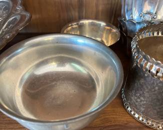 Silver Serving Bowl