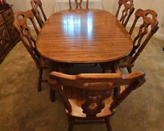 Dining Table With 6 Chairs