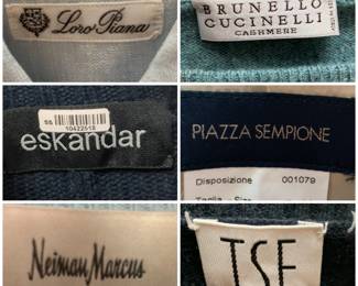 A small selection of quality ladies clothing.  