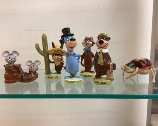 Hanna Barbera Products and a mohair spider (believed to be Steiff, no tags.)