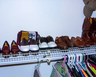 Men's various style shoes