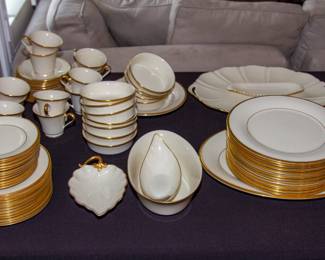 Matching dining set pieces 