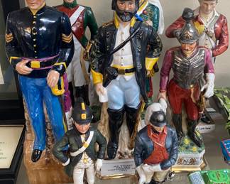 Assorted Military Figurines/Statues 