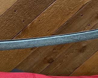 Early Austrian/German Artillery Sword