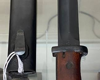 WW2 1938 Dated German Mauser Bayonet and Scabbard (Non-Matching) 