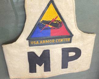 USA Armor Center MP Armband