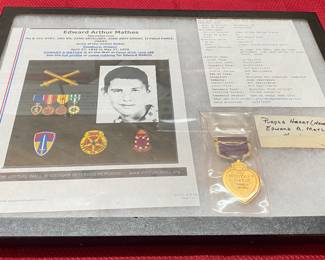 Vietnam Era Named Purple Heart Grouping