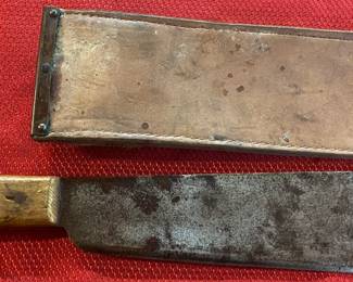 USMC Bolo Knife and Sheath