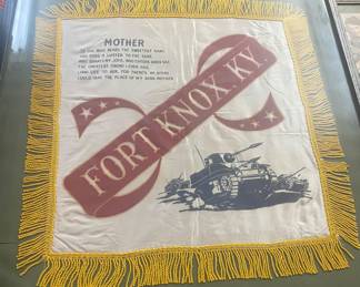 Numerous Armored and Other Military Framed Pillow Covers