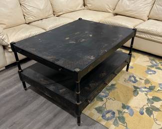 Maitland smith chinoiserie xl coffee table 