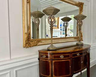 Maitland Smith mirror **SIDEBOARD SOLD** Hickory White American Masterpiece Collection 