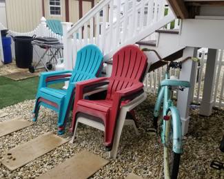 Adirondack chairs