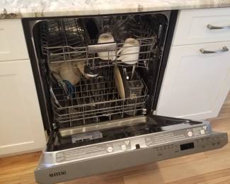 Maytag dishwasher with stainless steel interior