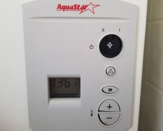 AquaStar tankless hot water heater