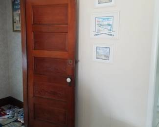 Original 5-panel interior doors