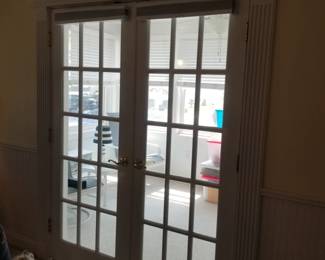Interior French doors