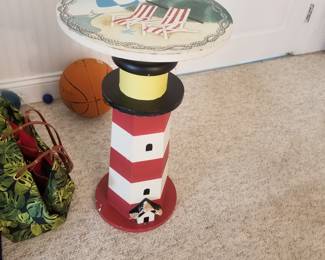 Lighthouse table - two available