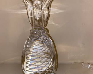 Steuben pineapple ( with damaged leaf)