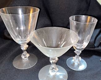 Assorted Tiffen glassware 