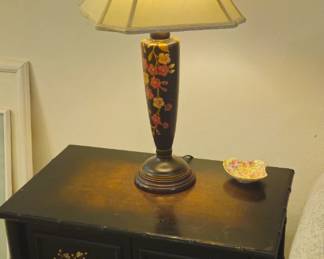 vintage Asian side table