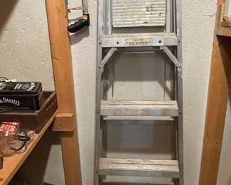 . . . aluminum ladder