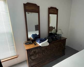 . . . double-mirrored dresser