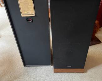 . . . vintage stereo speakers by Fisher