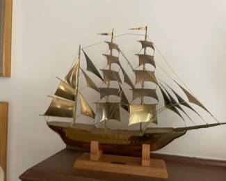 . . . brass ship