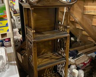 . . . Asian-themed shelf