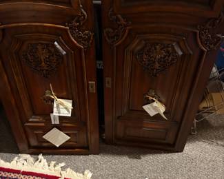 . . . gorgeous carved wall plaques