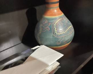 . . . pottery vase