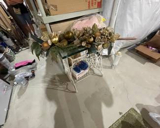 . . . lots of faux flowers