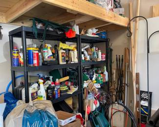 . . . storage racks and household products