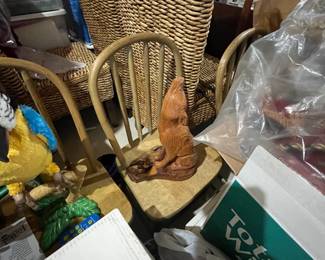 . . . coyote and vintage chairs