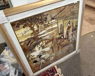 . . . large Asian-themed art