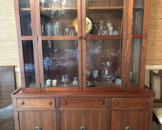 Mid century china cabinet 