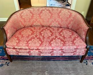 Upholstered loveseat