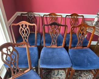 Set of 7 side chairs